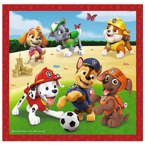 Puzzle 3w1 Psi Patrol Wesołe pieski Paw Patrol 34867